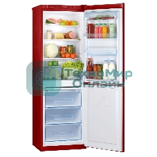 Холодильник Pozis RK-139 A рубиновый двухкамерный 188/97 л морозилка снизу