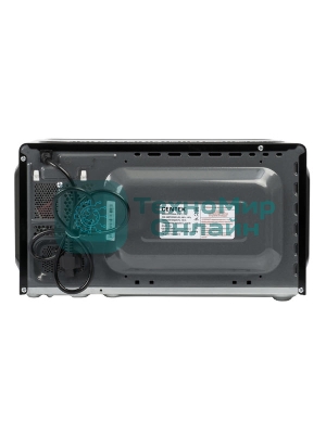 Микроволновая печь Centek CT-1562 черный, 20 л, 700 Вт, переключатели - кнопки, поворотный механизм