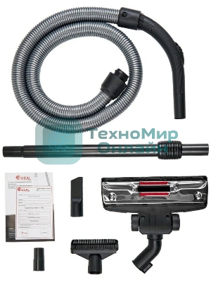 Пылесос IDEAL VC-2000 красный, 450/2000 Вт, уборка сухая, пылесборник мешок 2.3 л