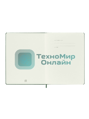 Блокнот MOLESKINE Classic, 192стр, в клеточку, твердая обложка, зеленый qp091k15