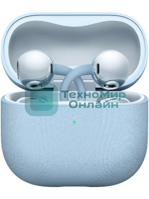 Наушники TWS Huawei FreeClip 2 синий, открытые (клипсы), Bluetooth, быстрая зарядка, до 8 ч