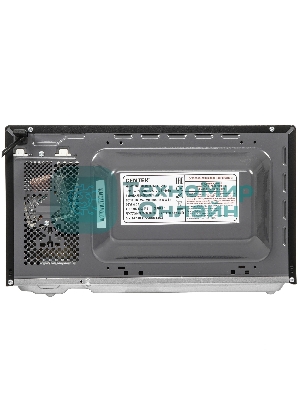 Микроволновая печь Centek CT-1550 черный, 20 л, 700 Вт, переключатели - поворотный механизм