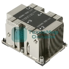 Пассивный кулер Alseye AS3647-P4HCAL2U-JYR81 серебристый, алюминий, 205 Вт