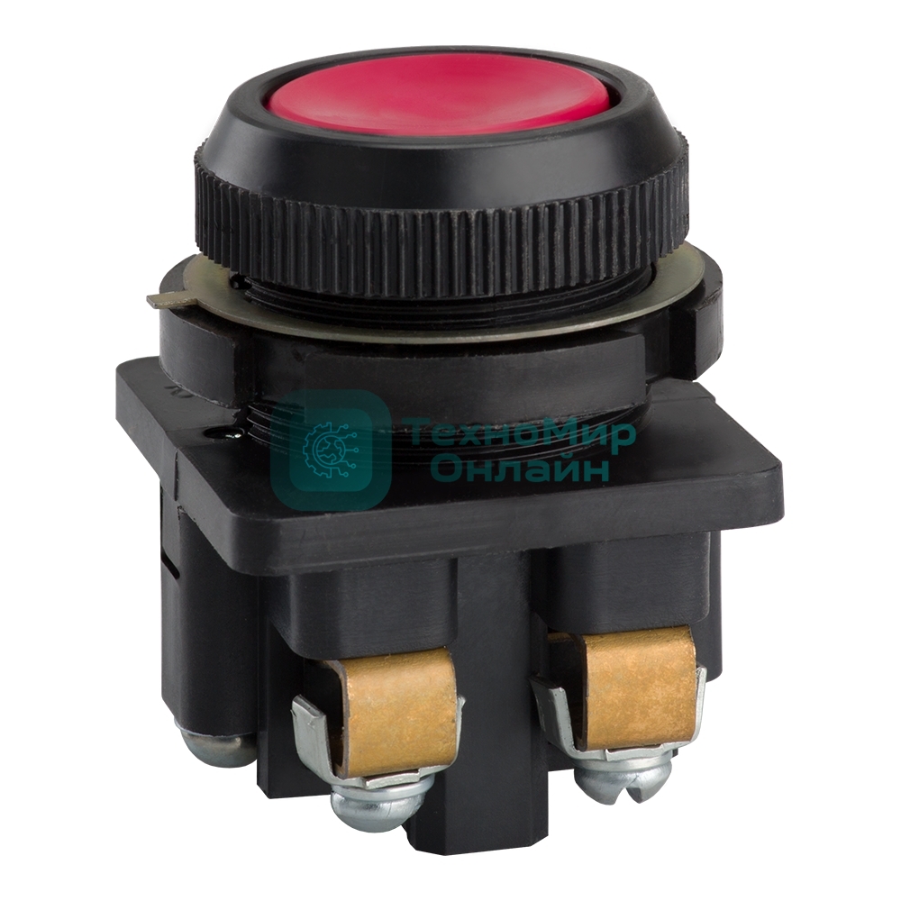 Выключатель кнопочный КЕ 011 У3 исп.2 красн. КЭАЗ 264479