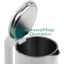 Чайник электрический Centek CT-0005 2200 Вт, 1.7 л, белый