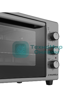 Мини-печь Maunfeld MMO-373MGR01 серый, 37 л, 1400 Вт