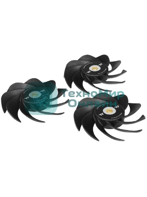 Комплект вентиляторов для корпуса Thermaltake TOUGHFAN EX12 Pro (3 шт.) черный, 120 мм, 2000 об/мин, 29.8 дБ, 4 pin