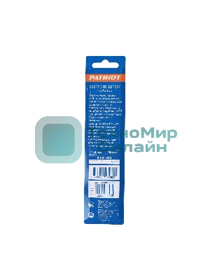 Сверло PATRIOT по дереву перовое 30 мм х 150 мм, 1 шт в блистере