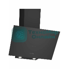 Вытяжка наклонная Bosch DWK64PJ60T черный, 60 см, 400 куб. м/ч, 69 дБ