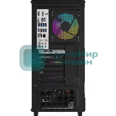 Компьютерный корпус Formula V Line MANA Dynamic Black AR, ATX, TYPE-C*1, USB3.0*2, FRONT 3x120мм ARGB, REAR 1x120мм ARGB