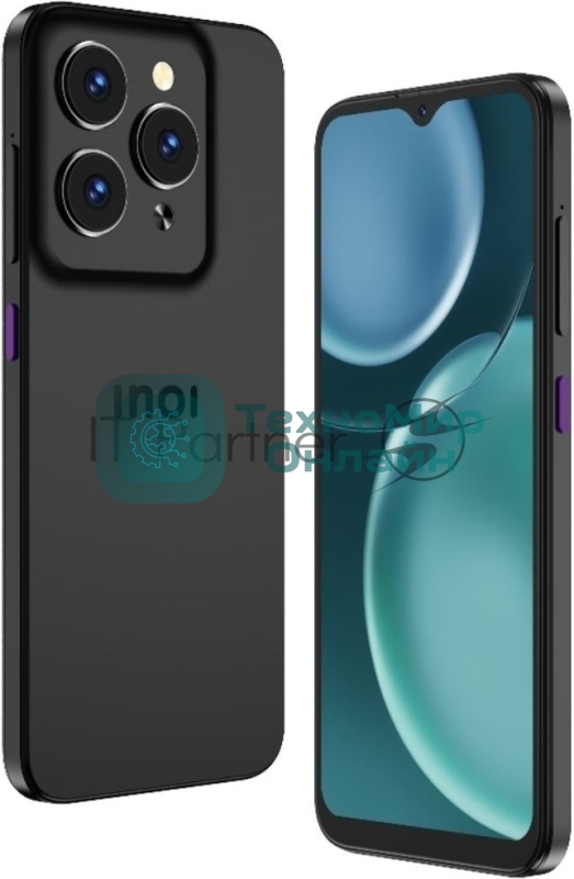 Смартфон INOI Note 15 6+10*/256GB Titanium Black