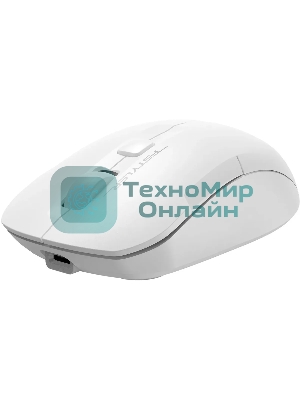 Мышь беспроводная A4Tech Fstyler FG16CS Air белый, 2000 dpi, радиоканал, USB, кнопки - 3