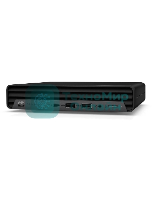 Мини ПК HP ProDesk 400 G9 Mini i3 13100T (2.5) 8Gb SSD 256Gb UHDG 730 Free DOS GbitEth WiFi BT 90W мышь клавиатура черный (935X8EA)