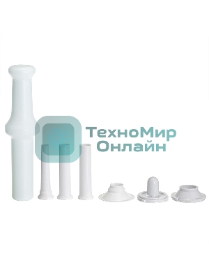 Мясорубка электрическая DELTA LUX DE-604M белый, 4000 Вт, 2.5 кг/мин, реверс, защита от перегрузки, насадки - 5