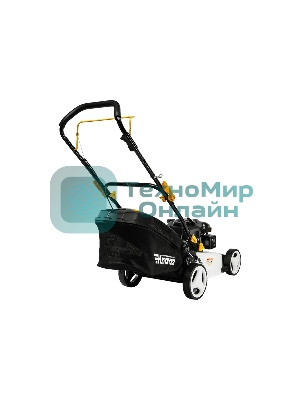 Газонокосилка бензиновая Kranz KR-430NSP несамоходная, 150 см3, 43 см