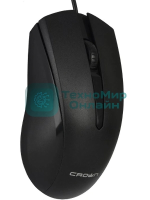 Мышь проводная CROWN CMM-310 черный