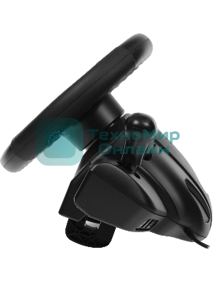 Игровой руль DEFENDER (64067) Rager черн,PC/PS/Xbox/Switch,педали