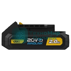 Аккумулятор Deli DL-DC20A2 (2А*ч, 20В, Li-ion)