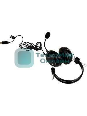 Гарнитура A4Tech HU-35 чёрный, проводная