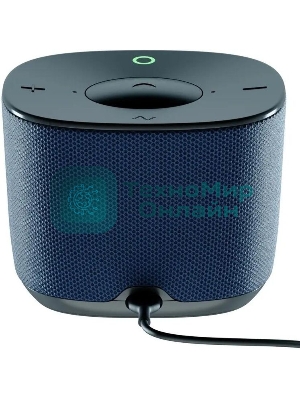 Умная колонка Sber Boom Home, 8Вт, с экраном, 1 динамик, часы, мультирум, TWS, Zigbee хаб, Wi-Fi, Bluetooth 5.0, Zigbee, Салют, морской