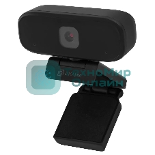 Веб-камера OKLICK OK-C015HD 1280x720, 30 кадр/с, USB Type-A, микрофон, ручная фокусировка, универсальное крепление