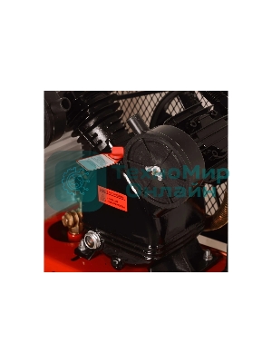 Компрессор поршневой Ресанта КП-100/400Р масляный 400л/мин 100л 2500Вт красный/черный