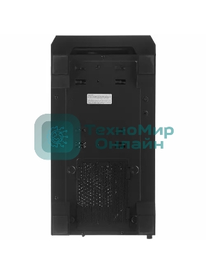 Компьютерный корпус Montech AIR 100 LITE черный без БП mATX 2x120мм 1xUSB2.0 2xUSB3.0 audio bott PSU