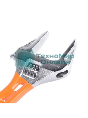 Ключ разводной Patriot SAW 115, Cr-V, тонкие губки, укороченная рукоять, 115 мм, зев 24 мм