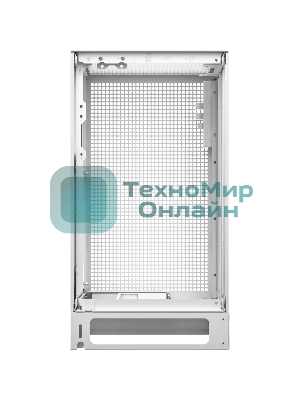Компьютерный корпус Deepcool CH170 DIGITAL белый без БП mATX 1x120мм 1xUSB 2.0 1xUSB 3.0 audio bott PSU