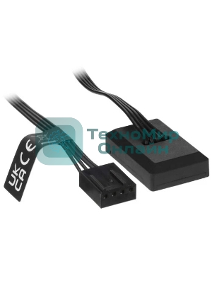 Комплект вентиляторов для корпуса Thermaltake TOUGHFAN EX12 Pro (3 шт.) черный, 120 мм, 2000 об/мин, 29.8 дБ, 4 pin