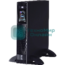 Источник бесперебойного питания Powercom Next, On-Line, 1000VA/1000W, Rack/Tower, 8*IEC320-C13, LCD, Serial+USB, SmartSlot, подкл. доп. Бат.