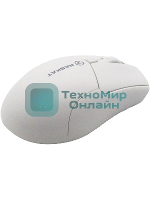 Мышь беспроводная Raskat M007WB белый, 2400 dpi, радиоканал, Bluetooth, USB, кнопки - 6