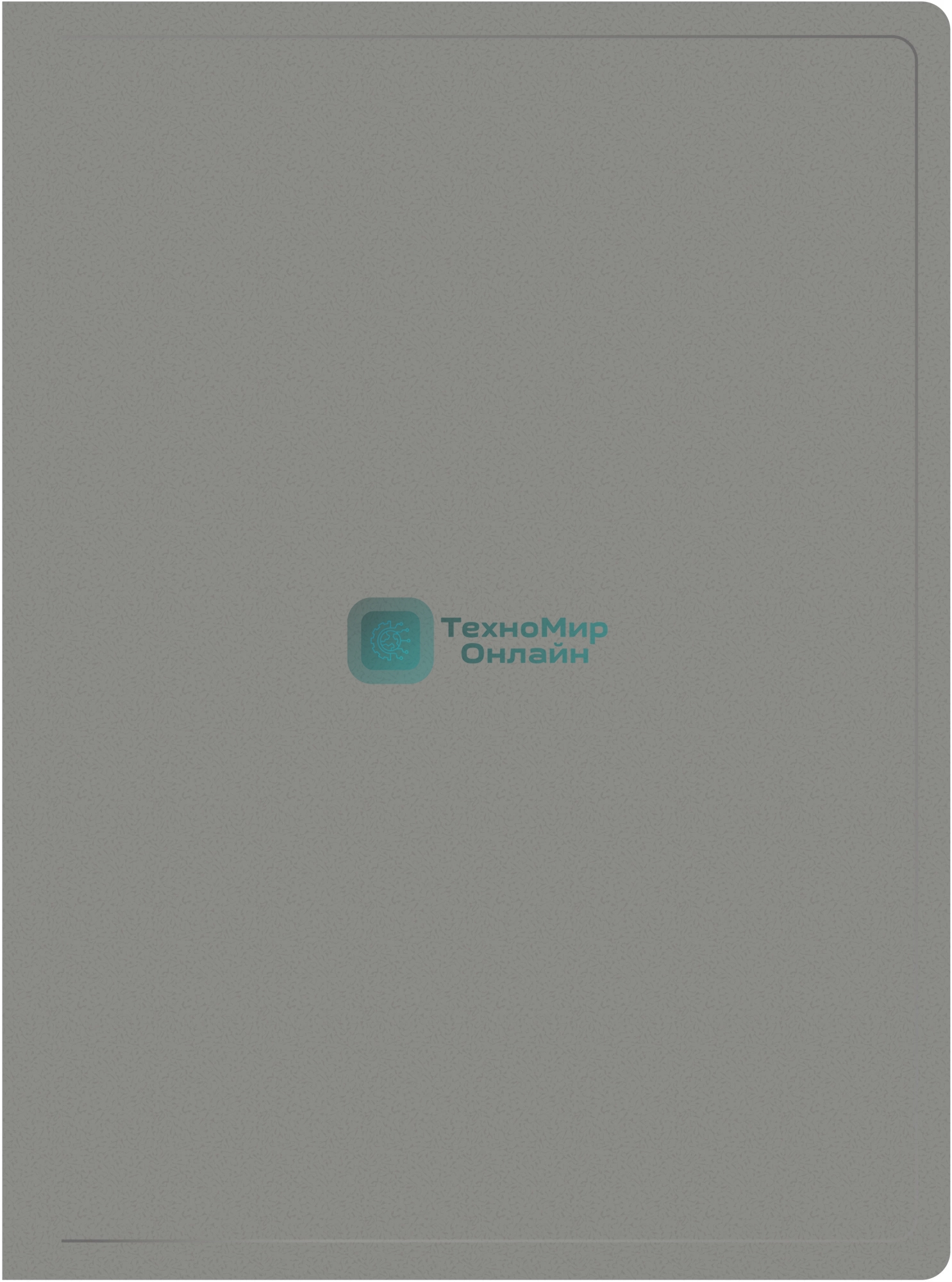 Папка с 20 прозрачными вкладками Silwerhof Eco A4, пластик, 0.5мм, серый