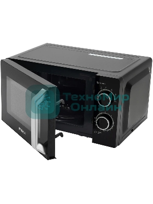 Микроволновая печь Hyundai HYM-M2052 черный, 20 л, 700 Вт, переключатели - поворотный механизм