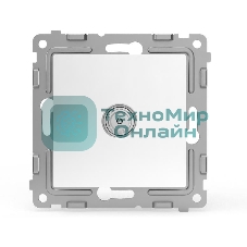 Коннектор TV TOKOV ELECTRIC СП Pixel механизм белый