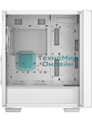 Компьютерный корпус Deepcool CC560 MESH V2 WH без БП, боковое окно (закаленное стекло), 3x120мм ARGb LED вентилятор спереди и 1x120мм ARGb LED вентилятор сзади, белый, ATX
