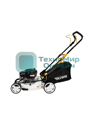 Газонокосилка бензиновая Kranz KR-430NSP несамоходная, 150 см3, 43 см