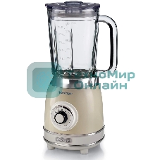 Блендер стационарный Ariete Vintage 0583/03 бежевый, 1000 Вт, 4 скорости, турбо
