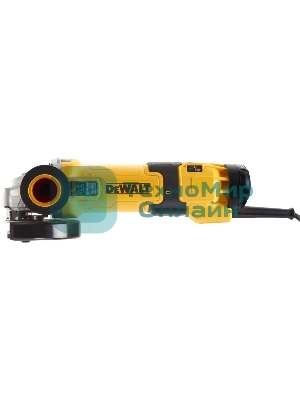 Угловая шлифовальная машина DeWalt DWE4257-QS 1500Вт 10000об/мин рез.шпин.:M14 d=125мм