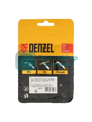 Токосъемный наконечник под проволоку Denzel 1,2 мм, М5х24, E-CU, 20 шт для MIG горелки тип 15
