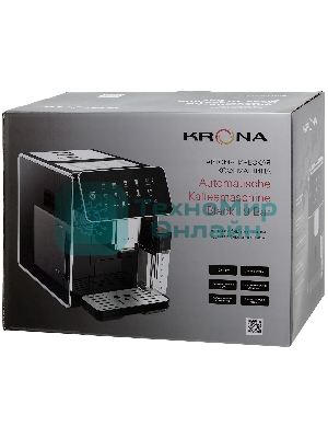 Кофемашина Krona Automatische Kaffeemaschine Black 19 Bar