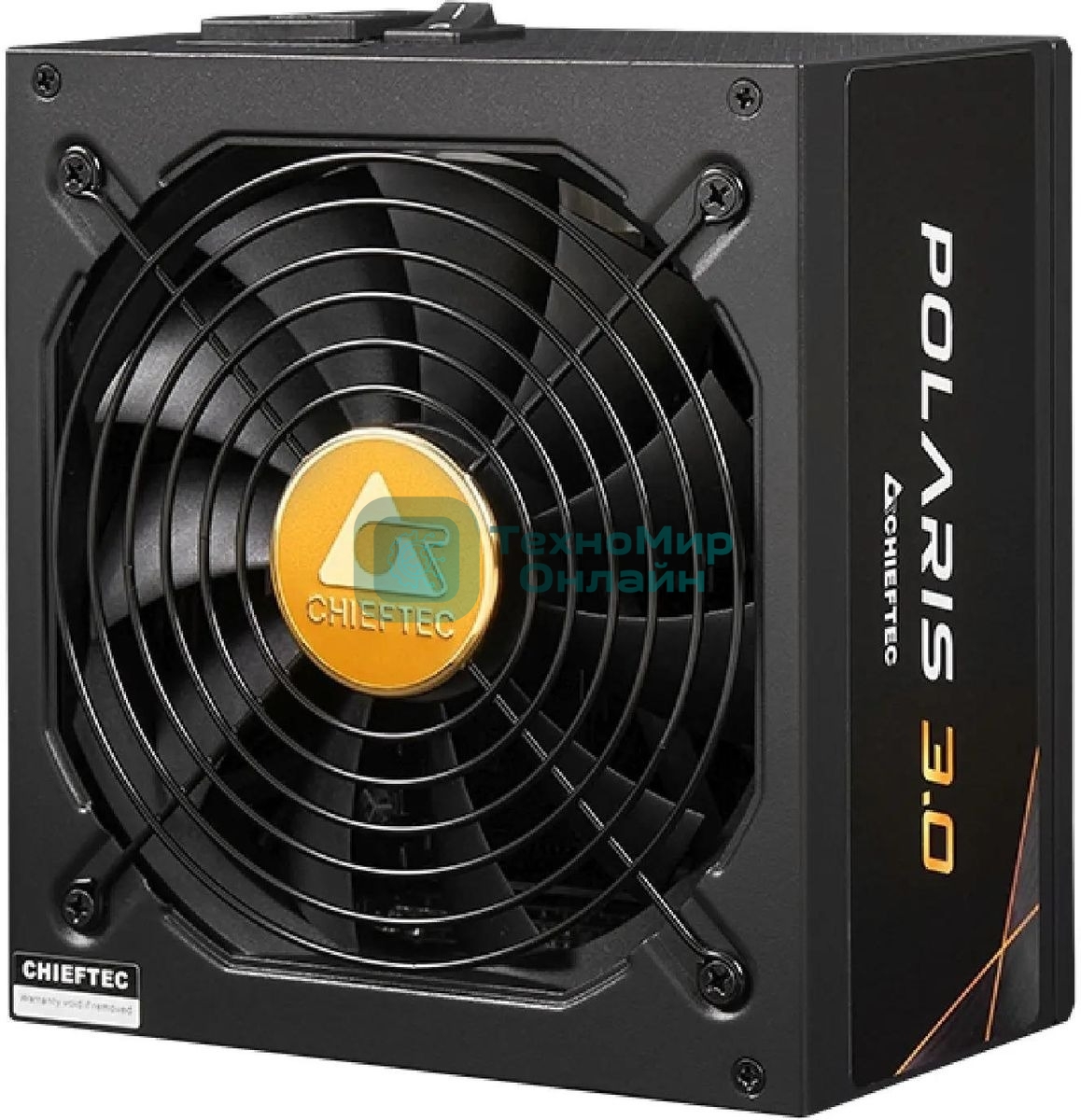 Блок питания Chieftec Polaris 3.0 PPS-1250FC-A3, 1250Вт, 80 PLUS Gold, 135мм, модульный, черный