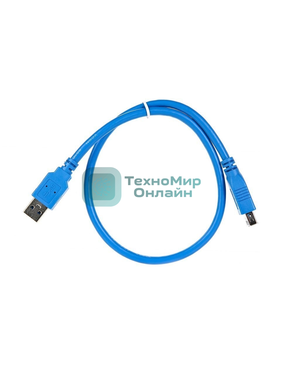 Кабель AM/AF USB3.0 0.5m VCOM удлинитель USB 3.0, VUS7065-0.5M