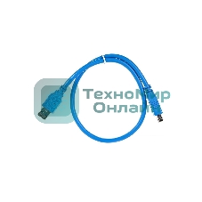 Кабель AM/AF USB3.0 0.5m VCOM удлинитель USB 3.0, VUS7065-0.5M