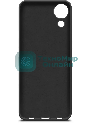 Чехол (клип-кейс) BoraSCO Microfiber Case для Samsung Galaxy A03 Core черный