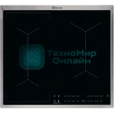 Индукционная варочная панель Electrolux EIV6340X черный/серебристый