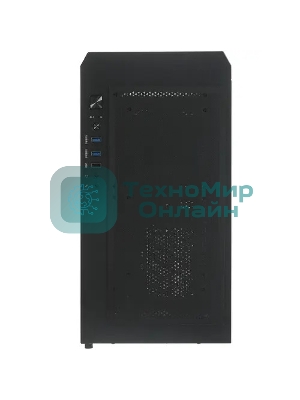 Компьютерный корпус Montech AIR 100 LITE черный без БП mATX 2x120мм 1xUSB2.0 2xUSB3.0 audio bott PSU