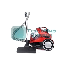 Пылесос Galaxy Line GL 6224 красный/черный, 300/2400 Вт, уборка сухая, пылесборник контейнер 2 л