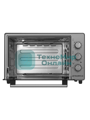 Мини-печь Maunfeld MMO-373MGR01 серый, 37 л, 1400 Вт