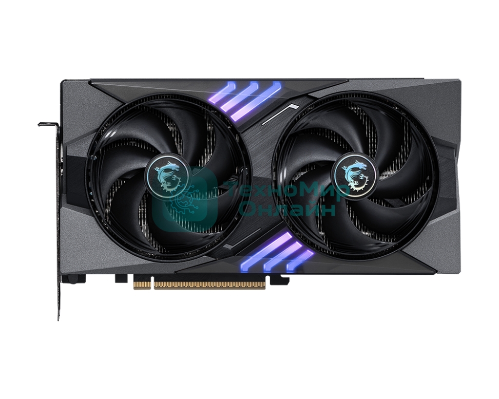 Видеокарта MSI RTX 5060 Ti 8G GAMING OC, NVIDIA RTX 5060 Ti, 8 ГБ GDDR7, 128 бит, PCI-e 5.0, 1xHDMI, 3xDP, 2662 МГц